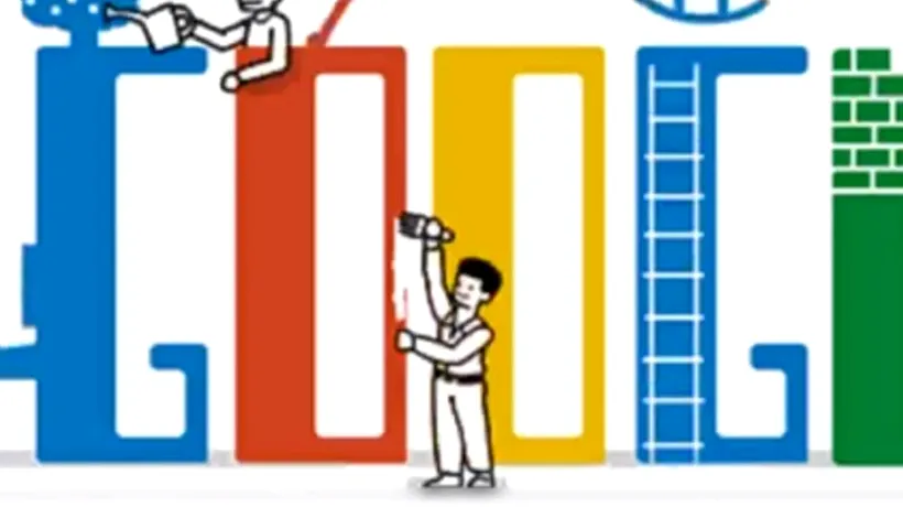 ZIUA MUNCII, sărbătorită astăzi de Google. ZIUA MUNCII omagiată printr-un Doodle muncitoresc. VIDEO