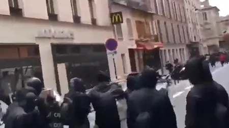 Manifestanții anti-Macron au marcat „Ziua Muncii