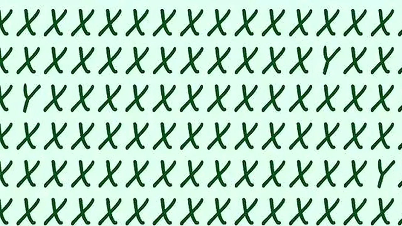 Test IQ | Găsește literele Y în 10 secunde