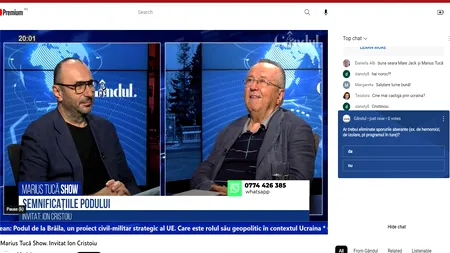 SONDAJ Marius Tucă Show. Ar trebui eliminate sporurile aberante, precum cele de hemoroizi?