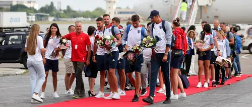 Lotul de canotaj al României, primit la Salonul Oficial al Aeroportului Henri Coandă! „Tricolorii” au cucerit cinci medalii de aur şi trei de bronz la Campionatele Europene