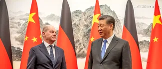 Olaf Scholz cere Chinei să susțină obținerea unei ”PĂCI CORECTE” în Ucraina și vrea avansarea schimburilor comerciale