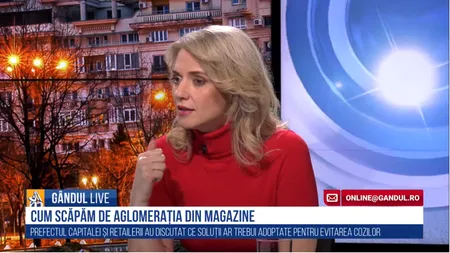 GÂNDUL LIVE. Alina Gorghiu: S-a discutat cu specialiști pentru fiecare măsură luată / Ca să ținem economia deschisă trebuie să facem eforturi colosale