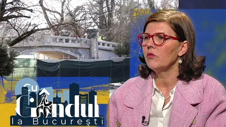 EXCLUSIV VIDEO | Șefa ALPAB a anunțat când va fi gata Podul Mare din Cișmigiu. Corina Bega: „Va intra în reparații și Podul de Nuc”
