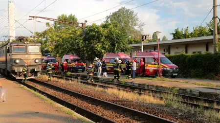Incident feroviar cu 15 răniți în Gara Basarab. A fost activat Planul Roșu de intervenție