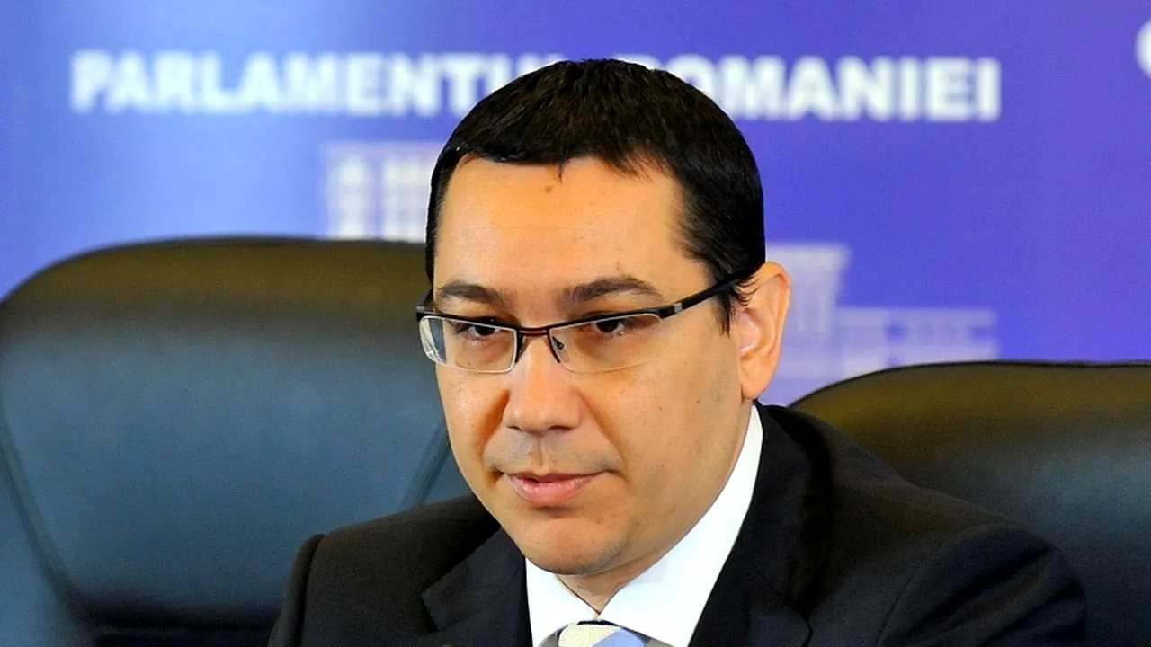 Ponta: Un judecător CC a votat contra mea pentru Bruxelles deoarece avea o supărare legată de Năstase