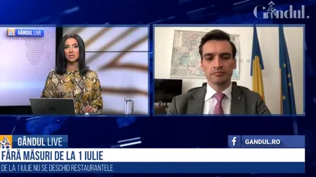GÂNDUL LIVE. Andrei Baciu, secretar de stat în Ministerul Sănătății: „Sunt suficiente câteva gesturi pentru a duce la apariția unui nou focar de coronavirus”