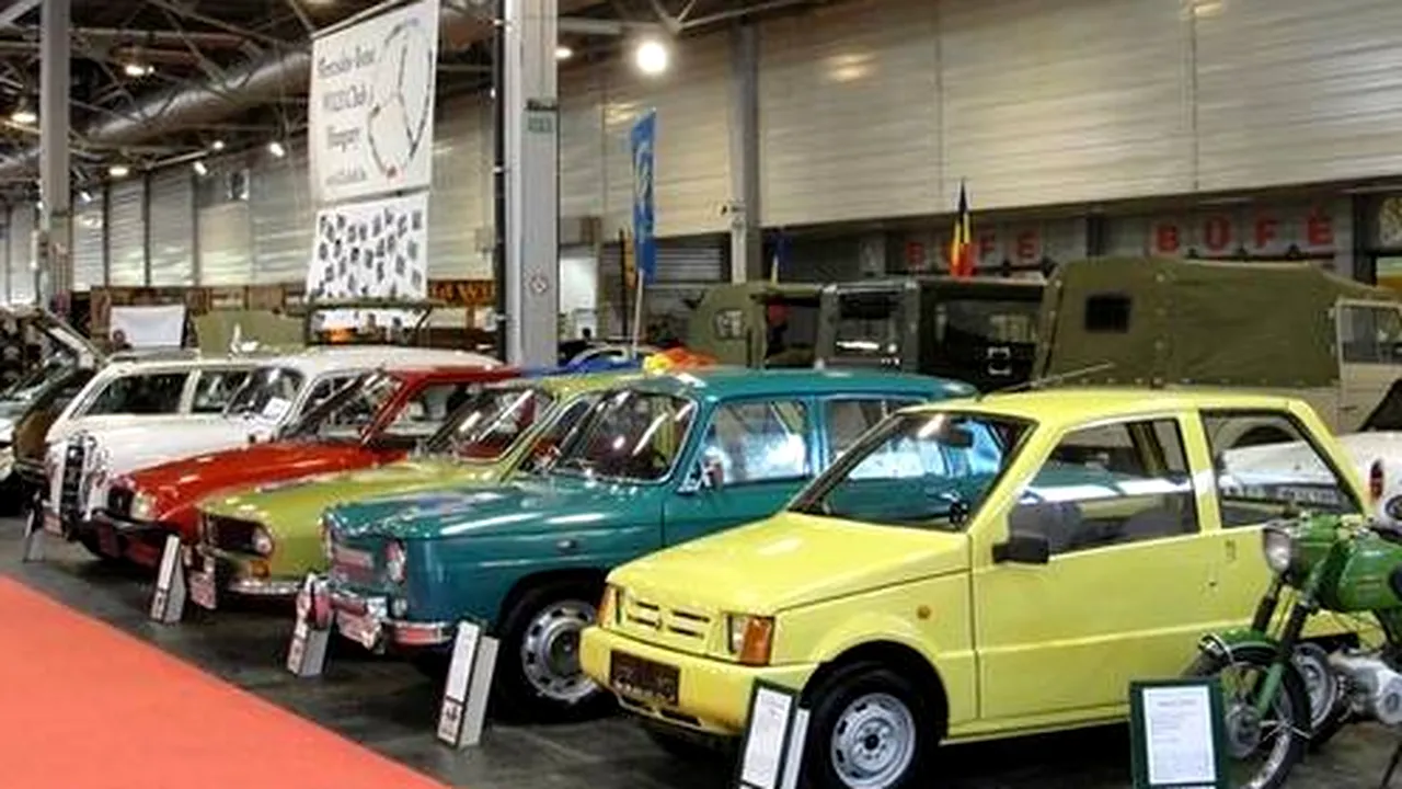 Expoziții de mașini românești și de vehicule militare, în weekend în Capitală