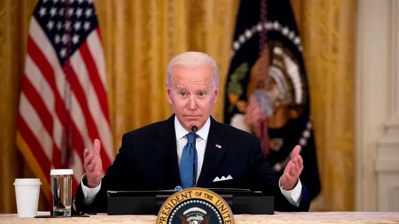 Joe Biden anunță primele restricții ce vor fi impuse Rusiei după recunoașterea regiunilor din Donbas