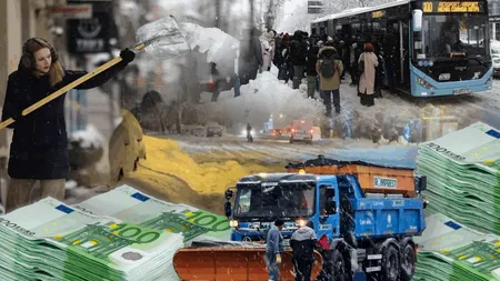 Iarna lui 2026, o mină de aur pentru firmele de curăţenie şi deszăpezire. Profit istoric de 1 miliard de lei, în vreme ce bucureștenii se luptă cu nămeții ca în Siberia, la o săptămână după ninsoarea care a paralizat Capitala