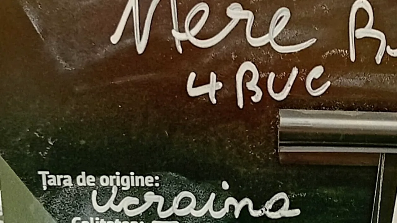 Cu câți lei se VINDE un singur măr din Ucraina, în supermarketurile din România