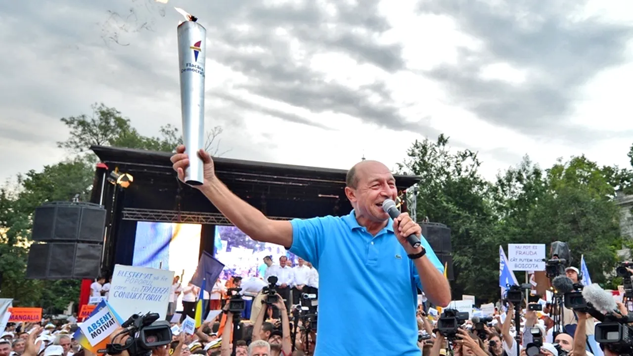 REFERENDUM 2012. Băsescu: Românii au respins lovitura de stat