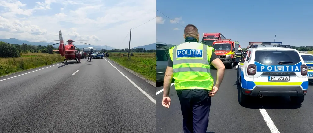 Grav accident în Caraș Severin. Sunt nouă persoane implicate