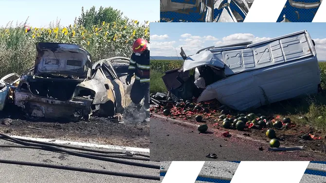 Doi oameni au murit în urma unui teribil ACCIDENT, în Teleorman