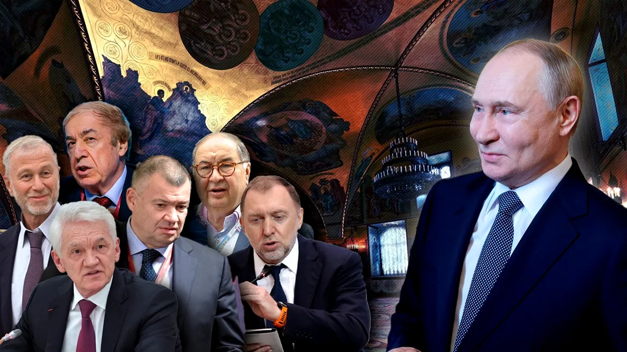 Oligarhii ruși fac „balet pe sârmă” pentru a nu cădea în dizgrație la Kremlin. Marile averi ale proscrișilor, redistribuite și către cercul apropiat lui Putin. „Figurile din lista Forbes Rusia recurg la o varietate de strategii de supraviețuire”