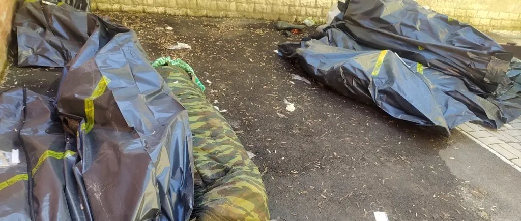 Soldații ruși și-au abandonat camarazii morți în orașul ucrainean Sumî: ”Reprezintă o amenințare pentru mediu”