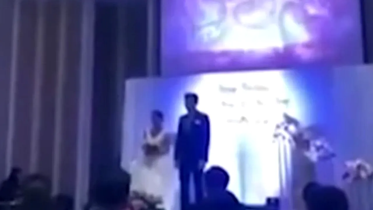 Răzbunarea unui mire înșelat de viitoarea nevastă. A prezentat la nuntă un film în care femeia întreține relații intime cu soțul surorii ei - VIDEO / FOTO