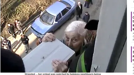 VIDEO: Cum a supraviețuit o femeie de 97 de ani după ce a căzut de la balcon