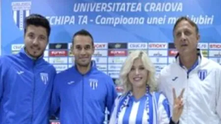 Loredana Groza va purta tricoul echipei CSU Craiova la concertul 