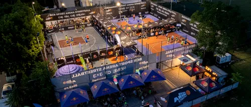 Sărbătoare a sportului la ultimul turneu Sport Arena Streetball din 2024! Aniversarea titlului european la baschet 3x3