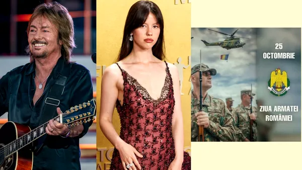 25 Octombrie, calendarul zilei: Chris Norman împlinește 76 de ani, Mia Goth 33. Ziua Armatei Române