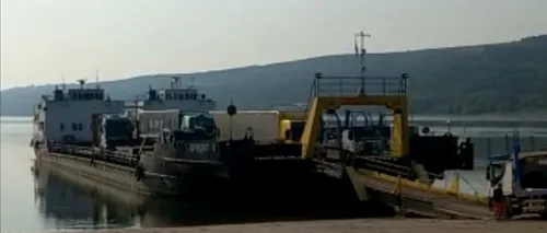 VIDEO | Circulația pe Dunăre cu feribotul pe linia Bechet - Oyahovo a fost reluată
