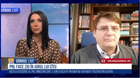 GÂNDUL LIVE. Ion M. Ioniță, redactor-șef Historia: USR-PLUS și-a făcut viața grea. A greșit de la început. Este foarte greu să iasă din această capcană