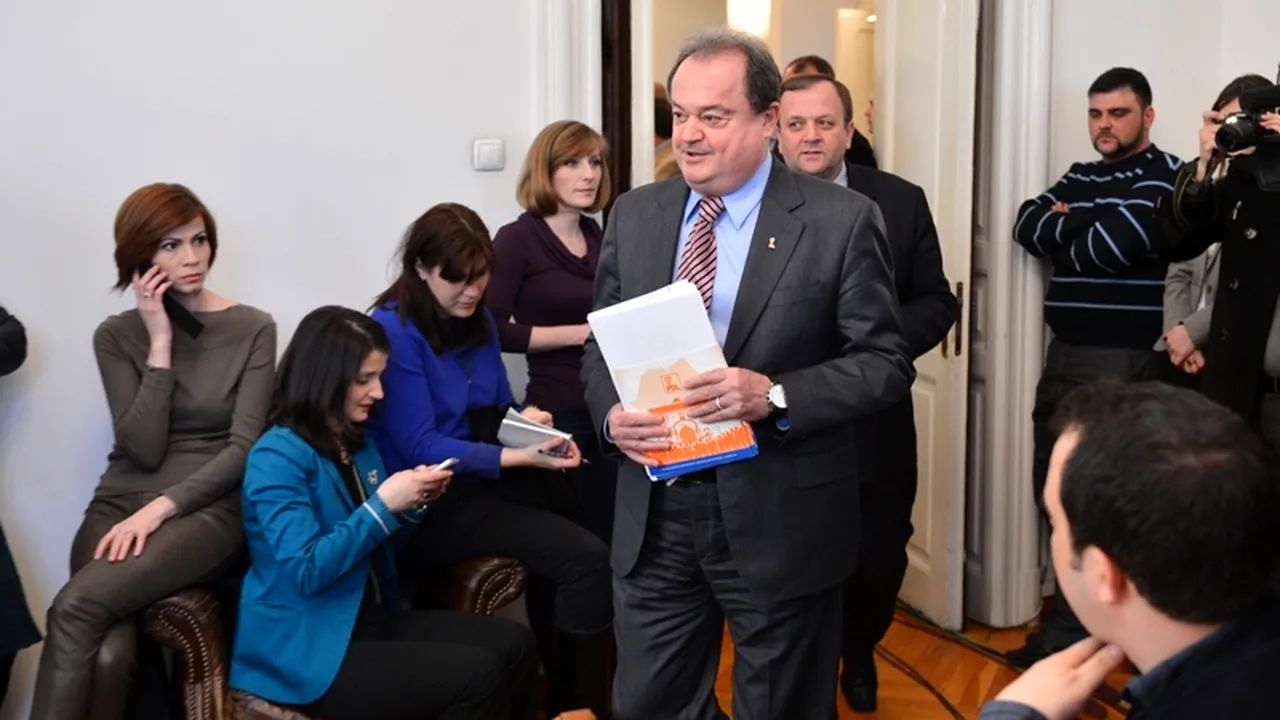 Urarea lui Blaga pentru USL: Să-i țină Dumnezeu împreună ca să plătească în paușal ce au promis