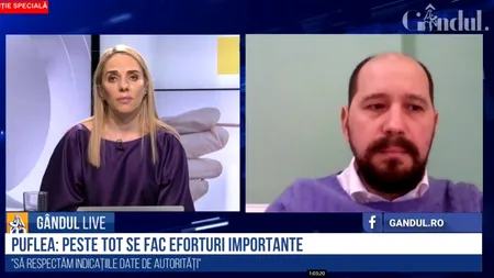 Webinar Gândul și Asociația Medici pentru România. Florin Puflea, medic specialist în anestezie și Terapie Intensivă: Este foarte important să spunem populației că informațiile legate de vaccin trebuie luate din surse sigure- VIDEO