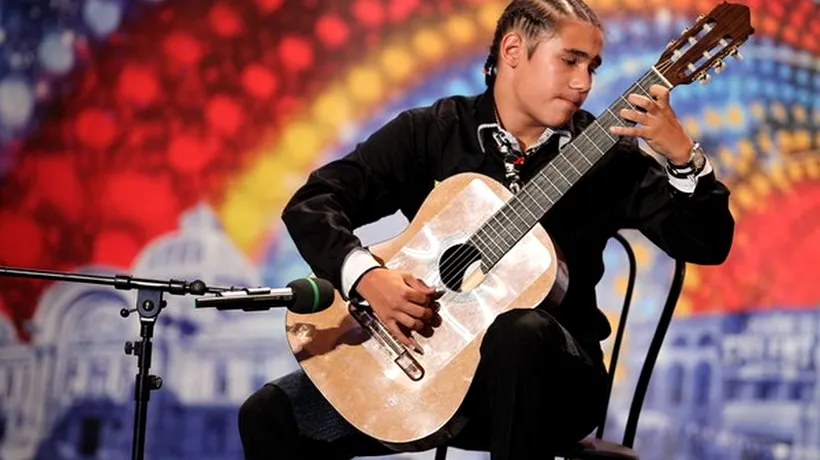 ROMÂNII AU TALENT. El  este chitaristul căruia Mihai Petre i-a spus că este genial. VIDEO