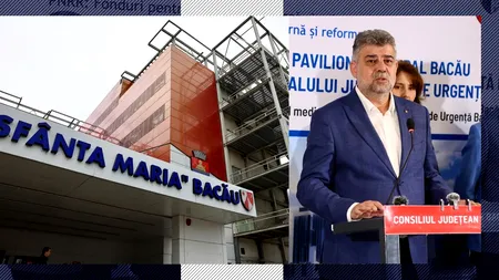 ADEVĂRUL despre spitalul din Bacău / Marcel CIOLACU: Am aflat că a aterizat un spital umflat pe undeva. Am reparat toată GREȘEALA administrativă