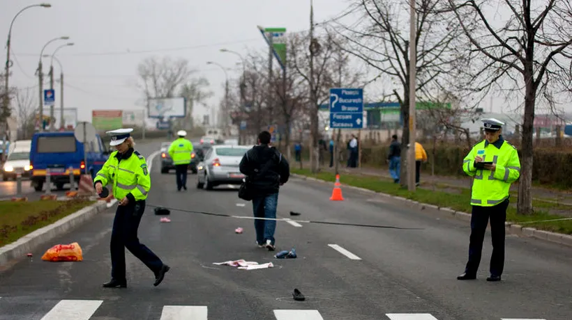 Femeie ucisă de un tir, pe o trecere de pietoni din Otopeni