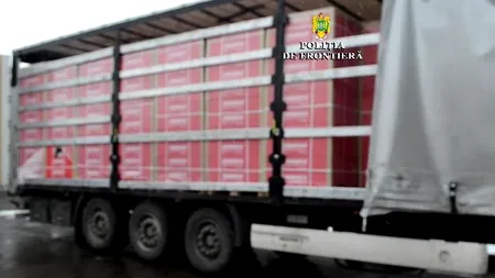 UN MILION de pachete de ȚIGĂRI, găsite printre plăci de RIGIPS și vată minerală, la vama Siret