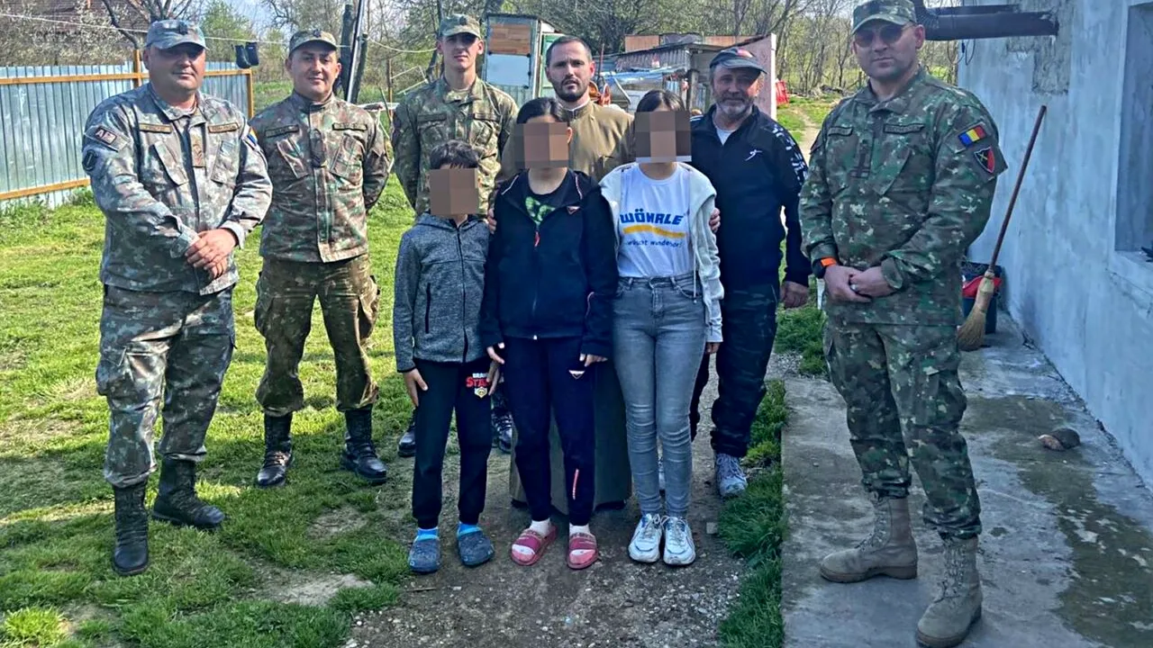 Preotul militar Emanuel Gafița: ”Am reușit să aducem și noi un strop de bucurie și de SPERANȚĂ în sufletul acestor persoane greu încercate”