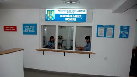 Câte caziere judiciare au solicitat românii anul trecut  și câți bani a încasat poliția română