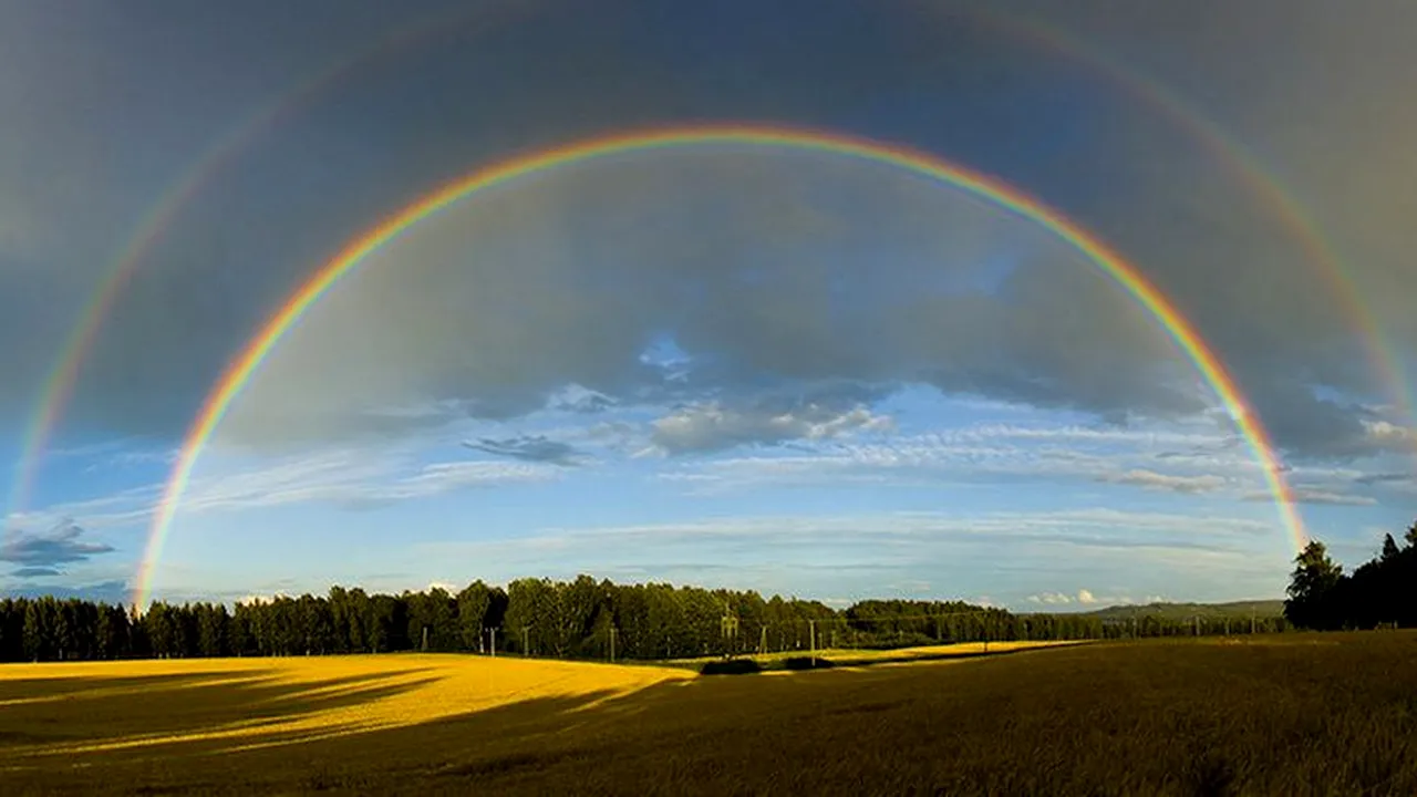 Curcubeul, ''minunea'' pe care omenirea a explicat-o abia în urmă cu 300 de ani