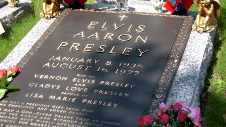 Cripta în care a fost înmormântat Elvis Presley, retrasă dintr-o licitație