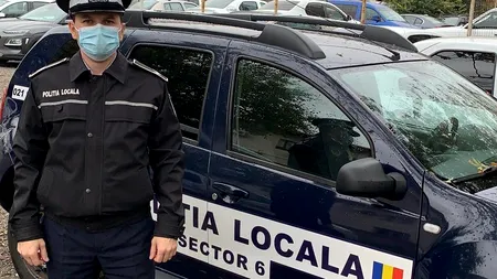 Un polițist a primit un pumn în față de la o femeie pe care a vrut să o sancționeze că nu purta mască
