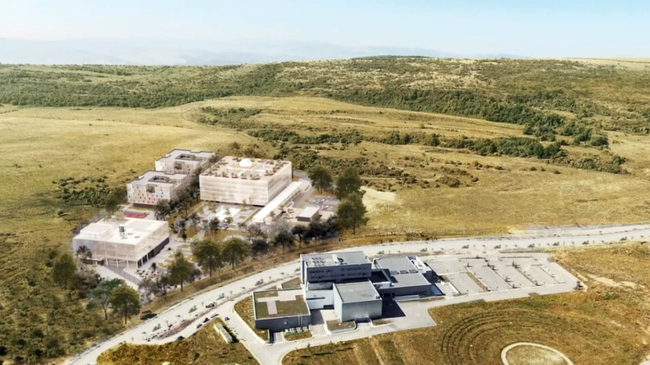 Campus universitar cu centre de cercetare, observator astronomic, planetariu și cămin, construit de UBB Cluj în „Palo Alto” de România