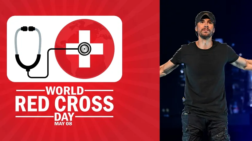 8 MAI, calendarul zilei: Ziua mondială a Crucii Roşii / Se naște cântărețul Enrique Iglesias