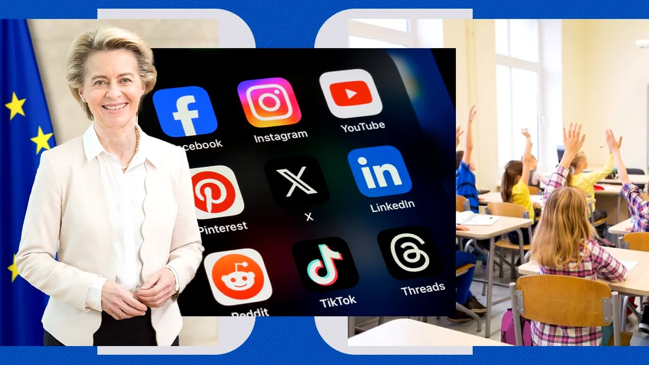 MAJORATUL DIGITAL ar putea fi impus la nivel european. Care ar putea fi vârsta la care copiii ar avea acces nerestricționat pe rețelele de socializare