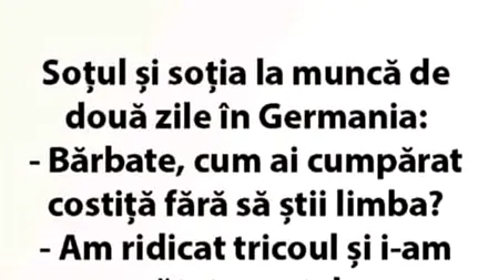BANC | Cuplu de români în Germania