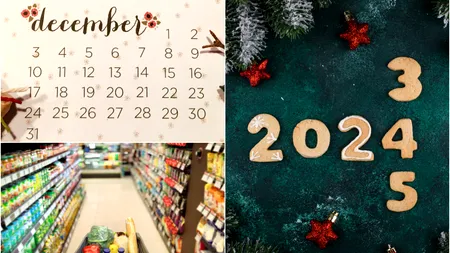 Programul supermarketurilor de Crăciun și Revelion. Ce orar au magazinele în ultima săptămână din decembrie 2024