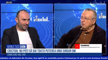 VIDEO | Ion Cristoiu: „Politica militară și economică nu trebuie să fie dată unui singur om”
