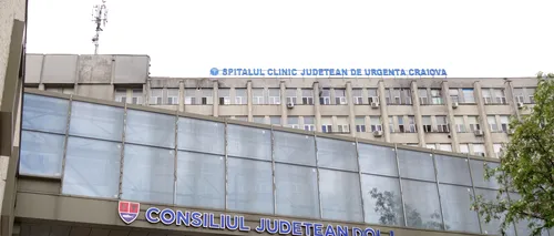 Reacția conducerii Spitalului Județean Craiova la ANCHETAREA medicului Alin Demetrian. „Nu a fost depusă nicio plângere”