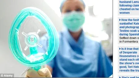 Experiențe teribile. S-au trezit din anestezie în timpul operației