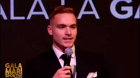 VIDEO. Arian Notrețu, premiat la Gala Mari Sportivi 2023 pentru calificarea la Jocurile Paralimpice de la Paris 2024: „Mă inspir de la Michael Phelps”