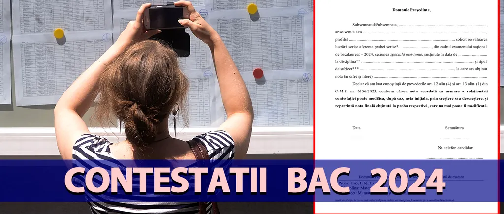 Contestații Bacalaureat 2024 | Ești nemuțumit de notă? Intră aici și completează cererea de contestație