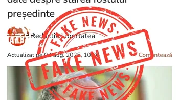 Medicii Spitalului Clinic de Urgență „Prof. Dr. Agrippa Ionescu” atrag atenția asupra unui fake-news despre starea de sănătate a lui Ion Iliescu