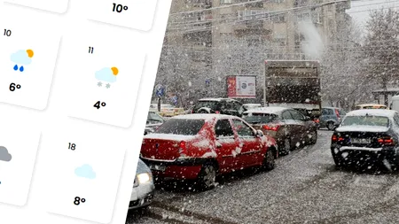 Meteorologii EaseWeather: O iarnă cum n-a mai fost. Câte zile ninge în București în decembrie 2025, ianuarie și februarie 2026